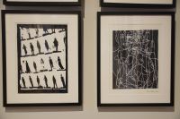 Grafiki Marleny Iwańskiej - fragment ekspozycji