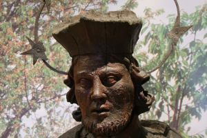 Fragment ekspozycji - ul figuralny św. Jan Nepomucen