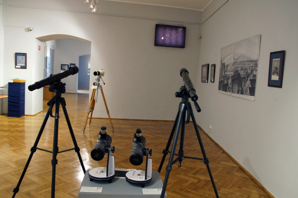 Lunety i teleskopy - fragment ekspozycji